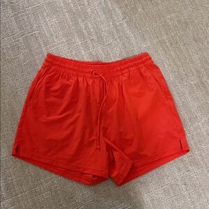 NWOT Zella Red Athletic Shorts